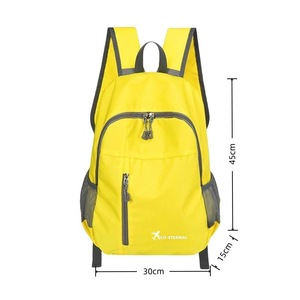 Sac à dos unisexe de mode pour le sport de plein air, décontracté, pliable, avec fermeture éclair, pour la randonnée quotidienne, l'école, imperméable - Product Image 4