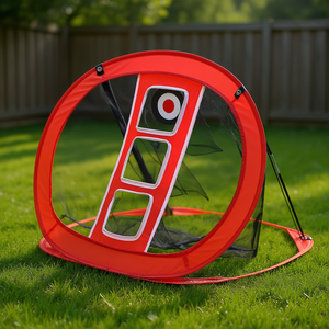 Red de golf portátil para chipping, ideal para interiores y exteriores, con bolsa de transporte para práctica en el patio trasero y entrenamiento de swing. - Product Image 2