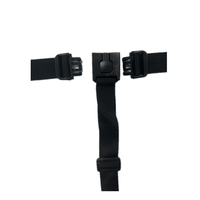 Ceinture de sécurité à 3 points pour poussette bébé avec verrouillage pour enfant Matériau PP Design pliable pour 2 à 4 ans Capacité de charge de 12kg