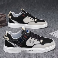 Baskets en cuir de luxe haut de gamme avec logo de créateur, coupe basse, Air1, pour la marche, à fermeture auto-agrippante, imperméables et antidérapantes