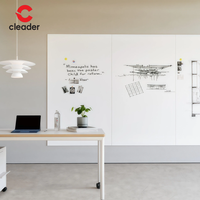 Tableau blanc effaçable magnétique mural facile à monter pour la salle de classe et le bureau, pour l'école et la formation
