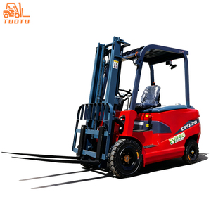 Carrello Elevatore Elettrico 4WD da 2 Tonnellate con Batteria al Litio Bilanciata, Altezza di Sollevamento 3000-6000mm, Solido e Conveniente, Prodotto in Cina - Product Image 4