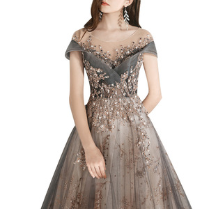 Vestidos De Fiesta 2024エレガントファッションドレス手作り宴会ドレス女性用イブニングドレス女性用 - Product Image 5