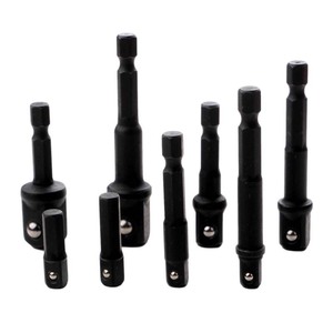 Hex Shank <b>To</b> Square Head <b>Socket</b> <b>Adapter</b> Rod With Ball Bearing 1/4 3/8 1/2 Electric <b>Drill</b> Joint - Product Image 3