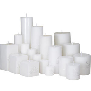<span class=keywords><strong>Bougie</strong></span> pilier <span class=keywords><strong>blanche</strong></span> en gros, bougies colonnes romaines rétro européennes, bougies cylindriques finies pour la décoration de mariage - Product Image 3