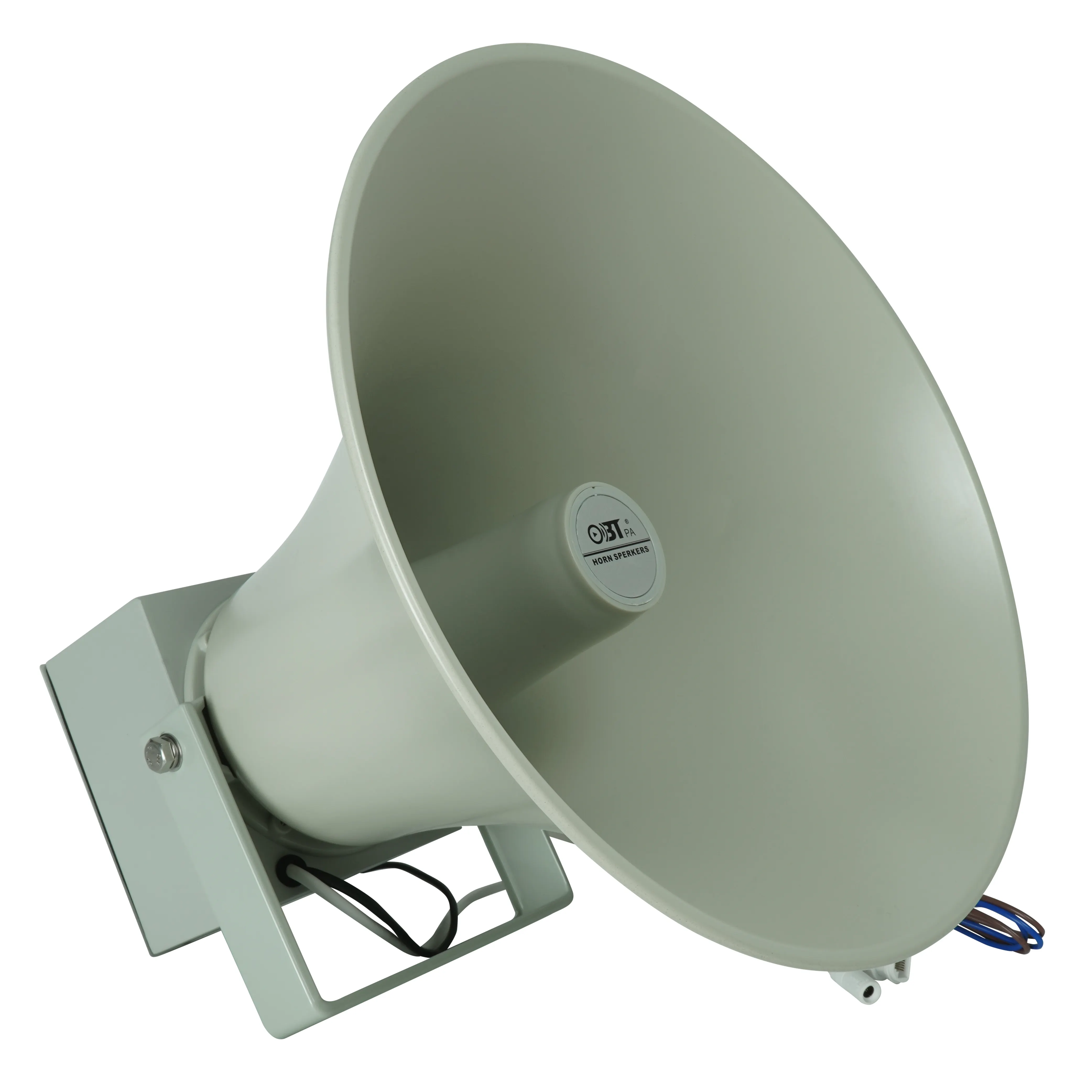 OBT Flat Police Toa haut-parleur professionnel à cornes intérieures et extérieures AC220V Hifi réseau IP haut-parleurs à cornes PA