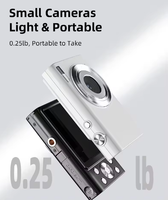 Appareil photo instantané HD DC402 CMOS haute résolution avec zoom optique 7,1x-16x, écran 2"-3", portable pour enfants et étudiants avec flash LED