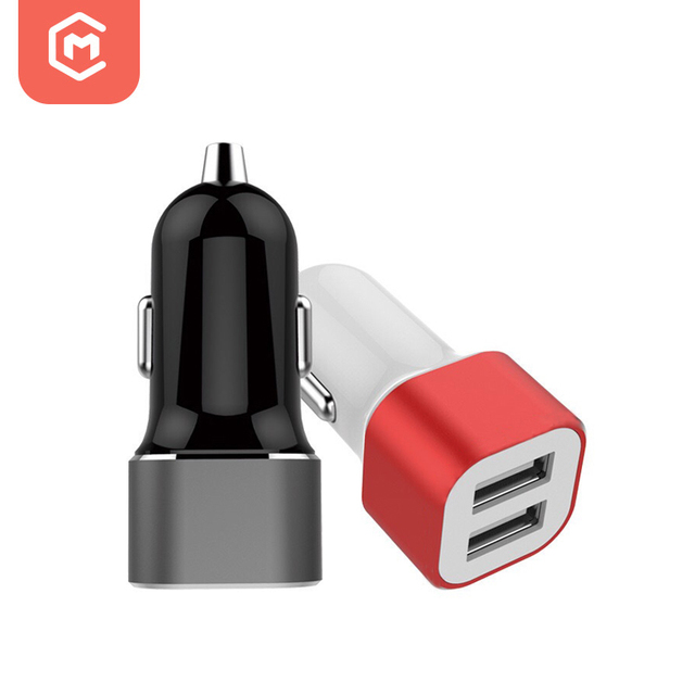 Hot Sale Portable Cheap Universal 1A Charge Dual Usb Car Charger for Mobile Phone