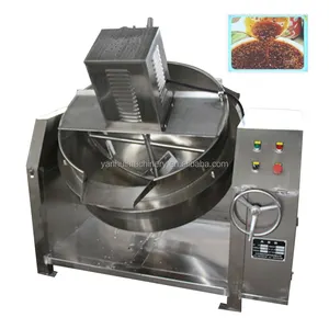 Confiture 600L faisant la marmite de machine/confiture de fraise/bouilloire revêtue pour la confiture