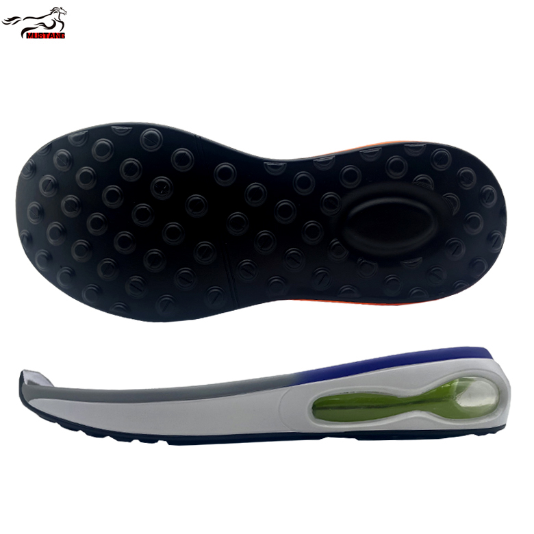 Лидер продаж 2021 года, дизайнерская подошва из полиуретана с воздушной подушкой, высокая эластичная подошва для кроссовок