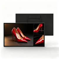 Affichage numérique LCD mural ultra-mince OEM ODM 43 55 65 75 pouces avec WiFi intégré, CMS et télécommande pour intérieur, commerce de détail et hôtels