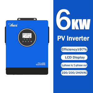 Sistema de Energía Solar Monofásico de Onda Sinusoidal Pura de 4KW, 6KW y 10KW para Uso Fuera de la Red - Product Image 1