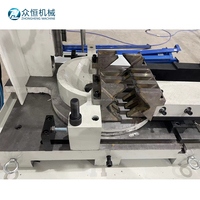 Machine à cintrer les tuyaux automatiques multi-formes en acier inoxydable ZHONGHENG avec écran tactile, multi-tension, facile à utiliser