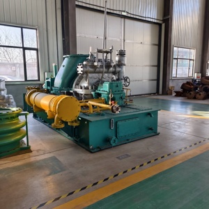 Industrial Eco-Friendly Condensing <strong>Steam</strong> <strong>Turbine</strong> <strong>Generator</strong> Plant with Biomass Gasification High Efficiency PLC Pump 4MW Engine - Product Image 6