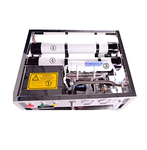 Machine de dessalement de purification d'eau de mer à haut débit pour le traitement de l'eau par <span class=keywords><strong>osmose</strong></span> inverse 220V de <span class=keywords><strong>bateau</strong></span> de yacht - Product Image 4