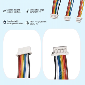 Shr-6コネクタカスタム7ピン1.0mm1.0ピッチピンオスメスjstshrプラグコネクタ1mmピッチ4ピンケーブル5ピンワイヤー - Product Image 2