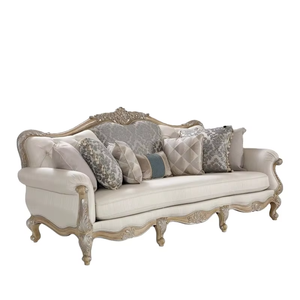 أحدث تصميم حجم مخصص اللون الطبيعي الكلاسيكية الصلبة الخشب أثاث غرفة المعيشة متعددة شخص أريكة - Product Image 1