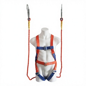 Harnais de sécurité à cinq points en polypropylène, capacité de charge de 300 kg, protection contre les chutes en haute altitude extrême, dégagement rapide - Product Image 3