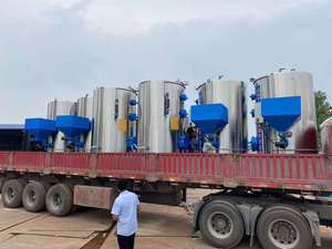 Generador de vapor industrial de doble propósito para biomasa y leña de 500-1000 kg, equipo completo - Product Image 6