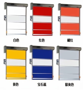 La fermeture hermétique à panneau à ouverture rapide de porte d'accès flexible de qualité industrielle réduit les fuites d'énergie dans les zones d'entrée à forte utilisation - Product Image 1