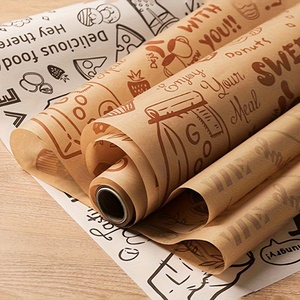 Tùy chỉnh in không dính chịu nhiệt oilproof nướng giấy cuộn dùng một lần Nguồn cung cấp nhà bếp không thấm mỡ giấy - Product Image 6