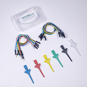 Mini SMD IC mùa xuân móc kiểm tra Clip vạn năng kiểm tra dẫn cáp Silicone Adapter lập trình kết nối cho <span class=keywords><strong>Logic</strong></span> Analyzer - Product Image 6