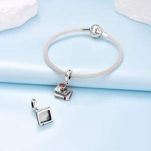 Colgante Casual con Diseño de Libro de Café, Original y de Alta Gama, Accesorios DIY para Pulseras, Venta al por Mayor de Accesorios para Mujer, Colgante para Pulsera - Product Image 2