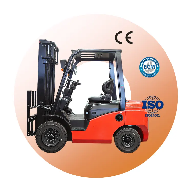 Industrial 1T 1.5T 2T 3T Forklifts Diesel Engine Ergonomic Driving Seat Lifting Accessories