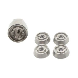Écrou hexagonal en acier au carbone M12 galvanisé à chaud, norme DIN985, en stock, prix usine, commande directe pour surface. - Product Image 1