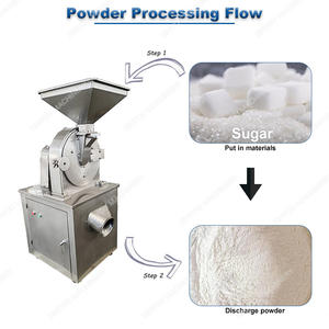 औद्योगिक क्रायोजेनिक पल्वेराइज़र पिन मिल कैंडी ग्राइंडर नारियल रॉक ब्राउन शुगर नमक पाउडर पीस मशीन बना - Product Image 2