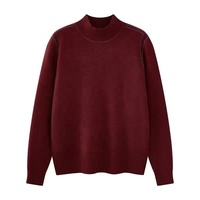 Pull à col roulé pour femme, chaud, confortable, à la mode, doux et épais, pour l'hiver