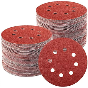 Disco de Lijado de 125 mm, Grano 120, 50 Piezas, con Velcro, 8 Orificios, para Lijadora Orbital, Papel de Lija, Envío Gratuito en EE. UU. en 24 Horas, Stock Local en EE. UU. - Product Image 1