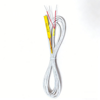 Sensor de Temperatura Industrial de Alta Precisión con Resistencia Térmica de Platino PT100, Sistema de 3 Cables con Sonda Única, IP66