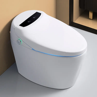 Siège de toilette intelligent électrique allongé 110V/220 V, chauffage automatique, bon marché