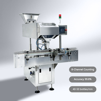 Machine de comptage de bonbons gélifiés en forme d'ours en plastique souple JF Electronic, machine de comptage de comprimés haute capacité