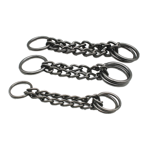 Verstellbares, umweltfreundliches Martingale-Hundehalsband aus Edelstahl mit Nietenverzierung und solider Dreiecksleine - Product Image 5