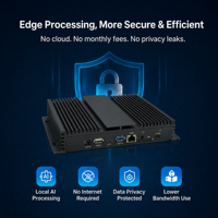 Serveur d'inférence industriel Edge AI 16 canaux 6 TOPS NPU, 8 Go de RAM/64 Go de stockage pour l'inspection visuelle AOI en usine