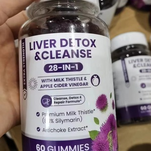 Gomitas de Cardo Mariano y Vinagre de Sidra de Manzana 28 en 1 de Alta Potencia y Absorción para la Desintoxicación del Hígado, Reparación Intestinal y Bienestar en Adultos - Product Image 4