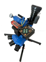 Monitor Air Pemadam Kebakaran Jarak Jauh 85m dengan Kontrol Remote 80L/S Desain Modular 3-Inlet Fleksibel untuk Penyelamatan Kebakaran Industri