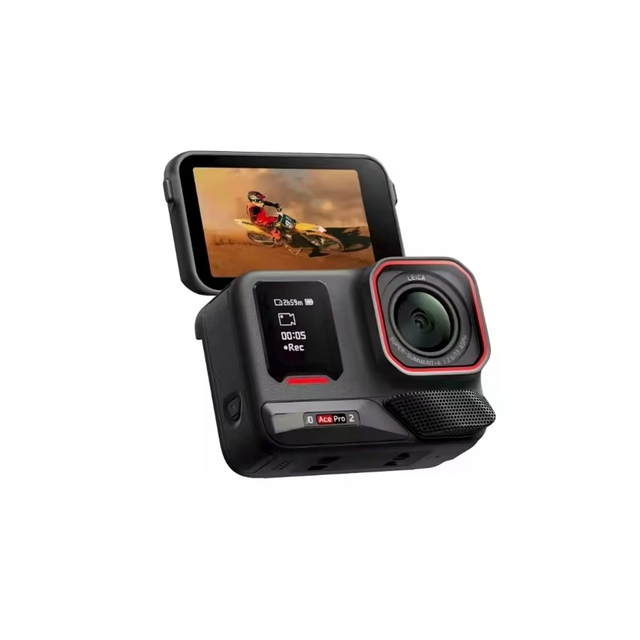 Inst 360 Pro 2 Action Camera Dual Battery 8K 30FPS Lei Ca AI Chip 2.5 Flip Touchscreen HDR FlowState Stabilization 2