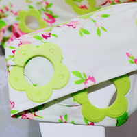 Tissu En Polyester épais De Mode Design Personnalisé Imprimé Fleurs Rideau De Douche Pour Salle De Bain