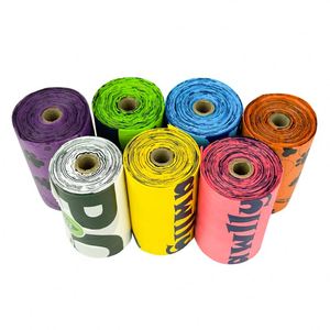 Custom Eco-Friendly <b>Compostable</b> Biodegradable Pet Waste Clean up Bag Plastic Dog Poop Pooper Pooch Potty Pouch - Product Image 5