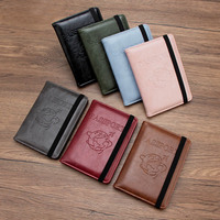 Portefeuille de voyage multifonctionnel en cuir PU avec blocage RFID, porte-cartes et porte-documents, personnalisable avec logo – Vente en gros
