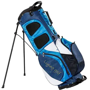 Japan Style Lightweight Nylon Golf Bag Travel Tour Stand Bag With Waterproof PU Material Canvas Prevent Scratches Club Bag