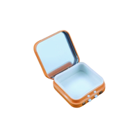 Caja de Metal Personalizada Ecológica y Reciclable con Cierre a Prueba de Niños, Botón de Plástico, Empaque de Alta Calidad a Prueba de Niños para Dulces