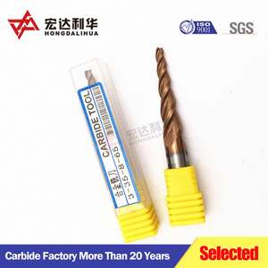 Fresa Plana de Carburo de Tungsteno HRC45/55/60/65 para Router, Herramientas de Fresado de Carburo - Product Image 4