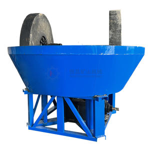 Hochwertige Rundmühle 1100 1200 1400 1600 Modelle nasses Bleisink Gold Erz-Verarbeitungsanlage nasses Pfannenmühle - Product Image 2
