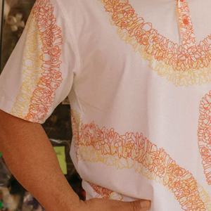 Polo à col chemise à imprimé hawaïen personnalisé par le fabricant, tissu tricoté doux de haute qualité, polo décontracté - Product Image 3