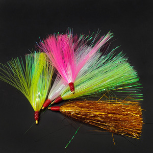 Teasers polyvalents en mylar à queue de cheval Tête en cuivre Teasers flash en mylar à la traîne plates-formes d'appâts de pêche - Product Image 4