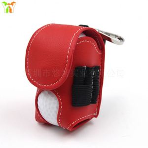 12 Portable Mini <b>Golf</b> Ball Bag Model Maxfree Made of PU Leather with <b>Golf</b> Ball Holder and Tee Holder - Product Image 6